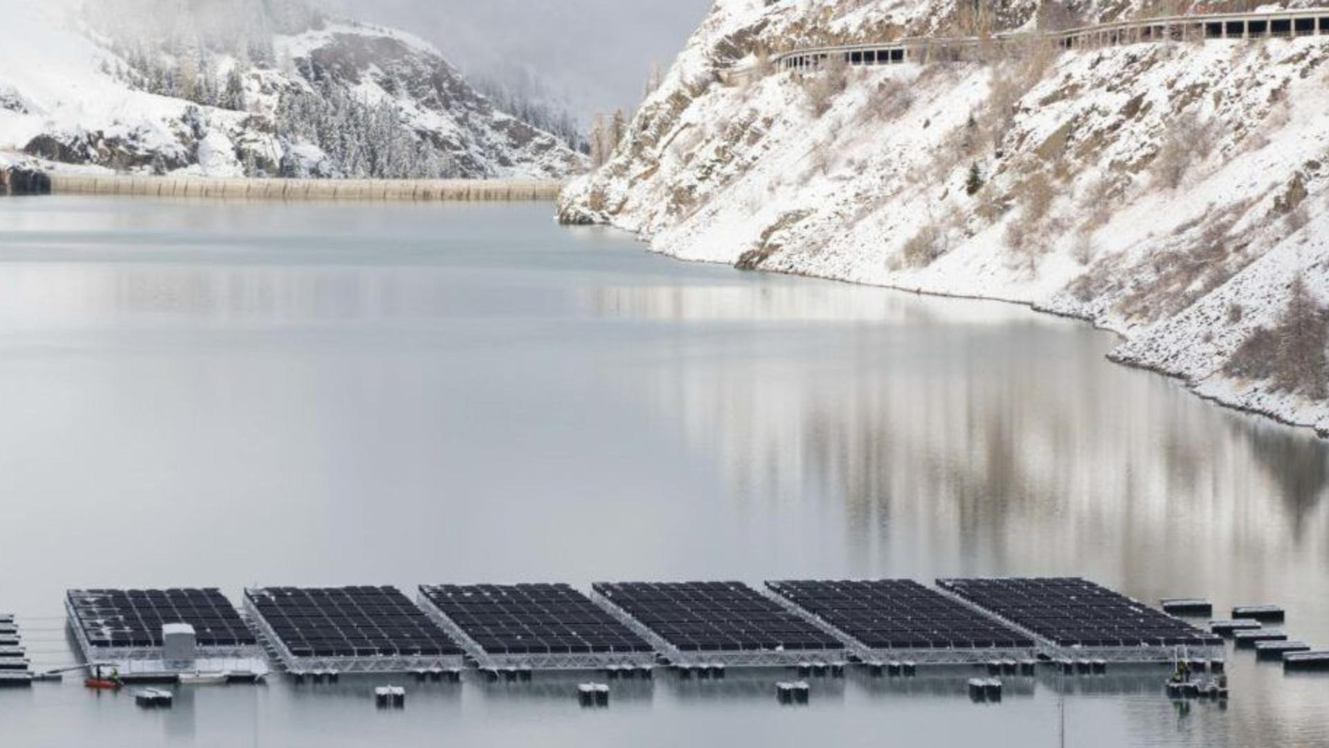 Primera estación de esquí en España con energía solar flotante